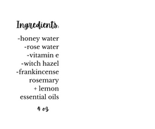 Load image into Gallery viewer, Hydrating Toner for Aging Skin