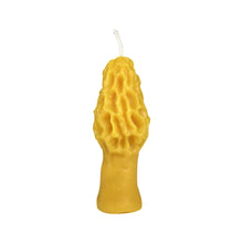 Load image into Gallery viewer, Morel Mushroom Candle-100% Pure Beeswax
