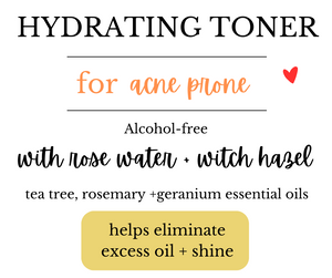 Hydrating Toner for Acne Prone Skin