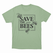 Load image into Gallery viewer, "Save the Bees" Sage Green T-Shirt - Starter Pack of 10