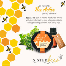 Load image into Gallery viewer, Bee Active (Protects Skin from Bugs featuring Citronella)
