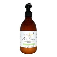 Load image into Gallery viewer, Bee Lotion- Bergamot &amp; Lime (with HONEY + BEESWAX)
