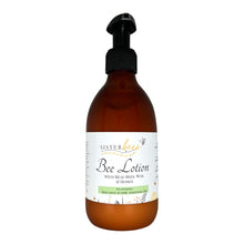 Load image into Gallery viewer, Bee Lotion- Bergamot & Lime (with HONEY + BEESWAX)