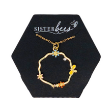 Load image into Gallery viewer, Honey Bee &amp; Daisy Necklace
