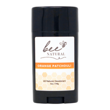 Load image into Gallery viewer, Bee Natural Orange Patchouli All Natural Deodorant- Pack of 4
