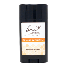 Load image into Gallery viewer, Bee Natural Orange Patchouli All Natural Deodorant- Pack of 4
