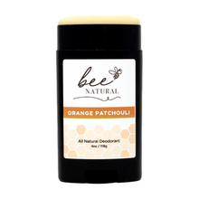 Load image into Gallery viewer, Bee Natural Orange Patchouli All Natural Deodorant- Pack of 4