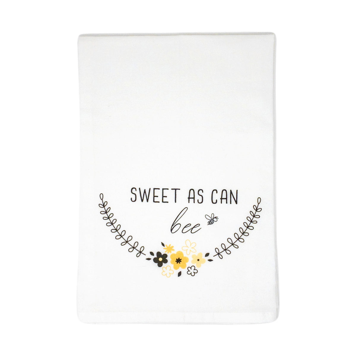 TOWEL FLOURSACK SWEET AS CAN BEE COTTON