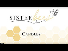 Load and play video in Gallery viewer, Beeswax Candles - Fresh Bee (with Lavender, Bergamot, & Lemon) set of 6