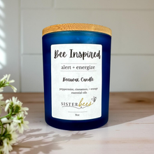 Load image into Gallery viewer, &quot;Bee&quot; Inspired - Alert + Energize - Glass + Bamboo
