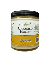 Load image into Gallery viewer, Michigan Lemon Creamed Honey 8oz Jar - 6pk
