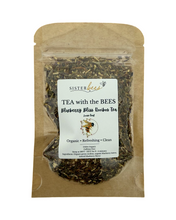 Load image into Gallery viewer, Tea with the Bees - Organic Blueberry Bliss Rooibos Tea
