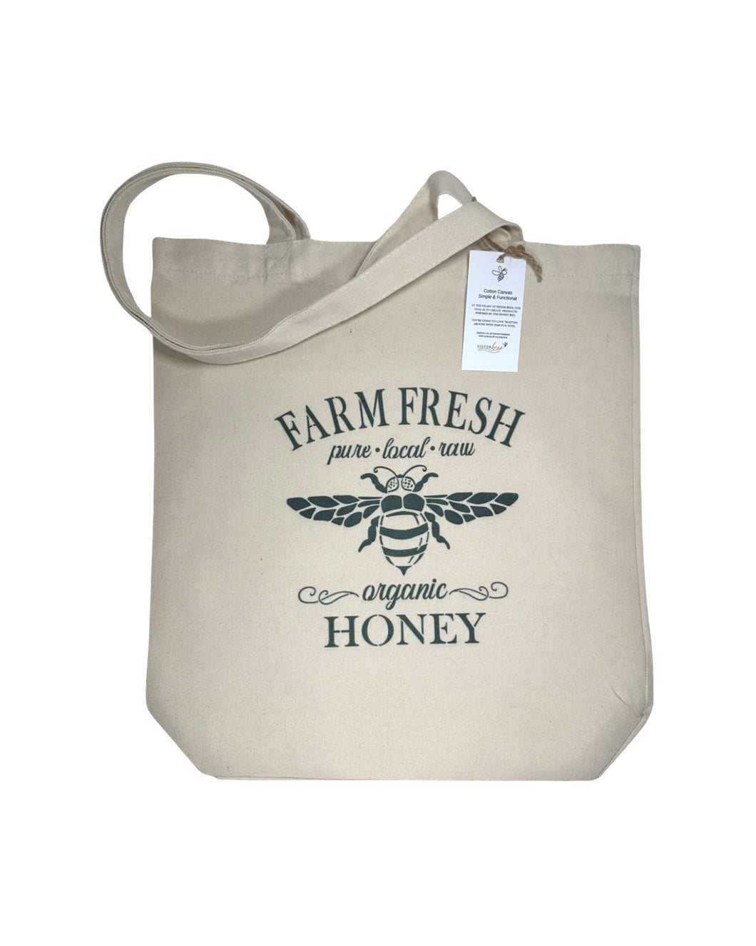 'Farm Fresh Honey' Grocery or Book Tote