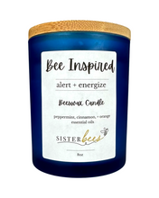 Load image into Gallery viewer, &quot;Bee&quot; Inspired - Alert + Energize - Glass + Bamboo

