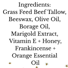 Load image into Gallery viewer, Whipped Tallow + Honey – Frankincense + Orange
