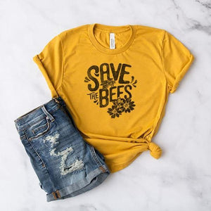 "Save the Bees" T-shirt BULK - case of 50 shirts