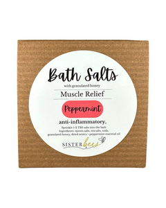 Muscle Relief Honey Bath Salts