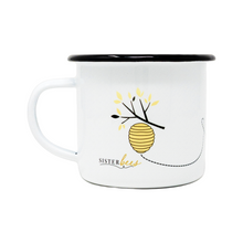 Load image into Gallery viewer, 12 oz Enamel Mama Bee Mug
