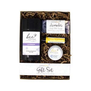 Bee Polished All Natural Deodorant Gift Set