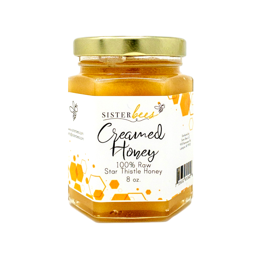 Michigan Creamed Honey 8oz Jar - 6pk