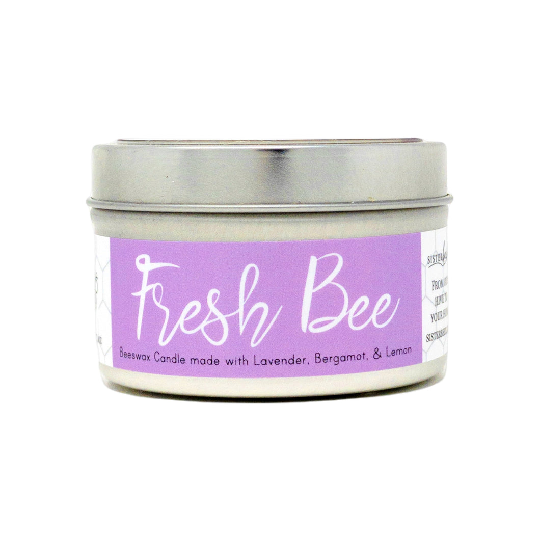 Beeswax Candles - Fresh Bee (with Lavender, Bergamot, & Lemon) set of 6