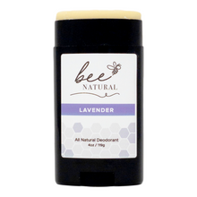 Load image into Gallery viewer, Bee Natural Lavender All Natural Deodorant- Pack of 4
