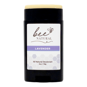 Bee Natural Lavender All Natural Deodorant- Pack of 4