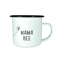Load image into Gallery viewer, 12 oz Enamel Mama Bee Mug
