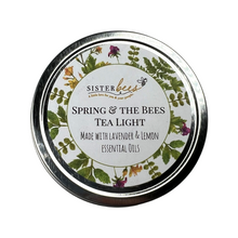 Load image into Gallery viewer, Spring &amp; The Bees Tea Light
