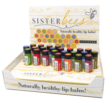 Load image into Gallery viewer, Honey Bee Set - includes 48 lip balm and 16 Bee Tins
